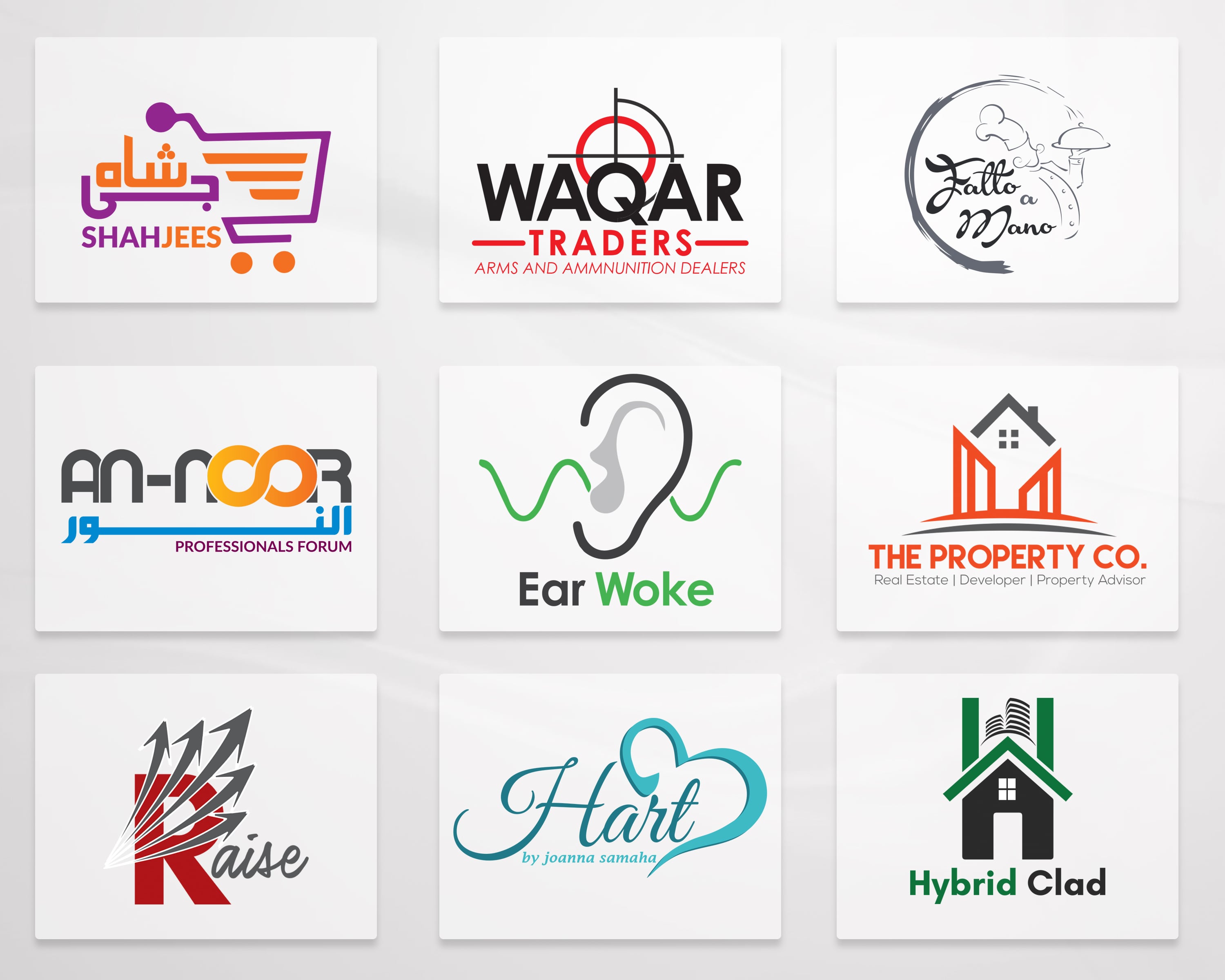 Creative logo design ideas Melbourne, VIC brand identity sample 2026